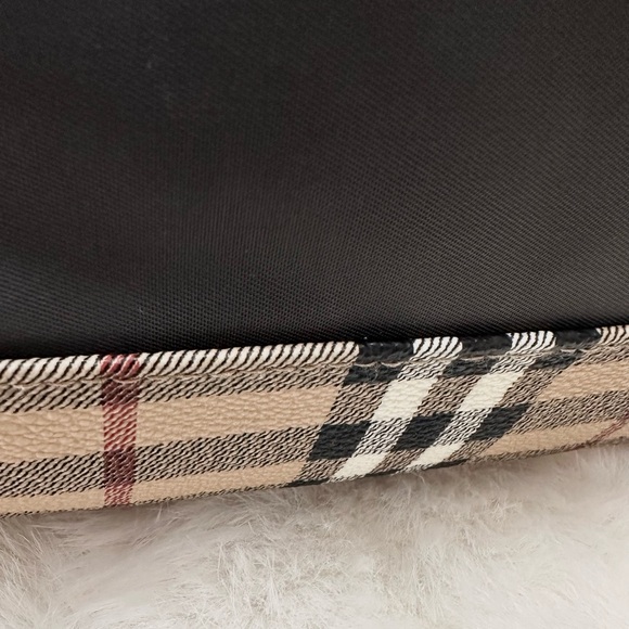 BURBERRY Vintage Authentic Womens/Mens Toiletry/Travel/Cosmetic Bag Large - Picture 6 of 9